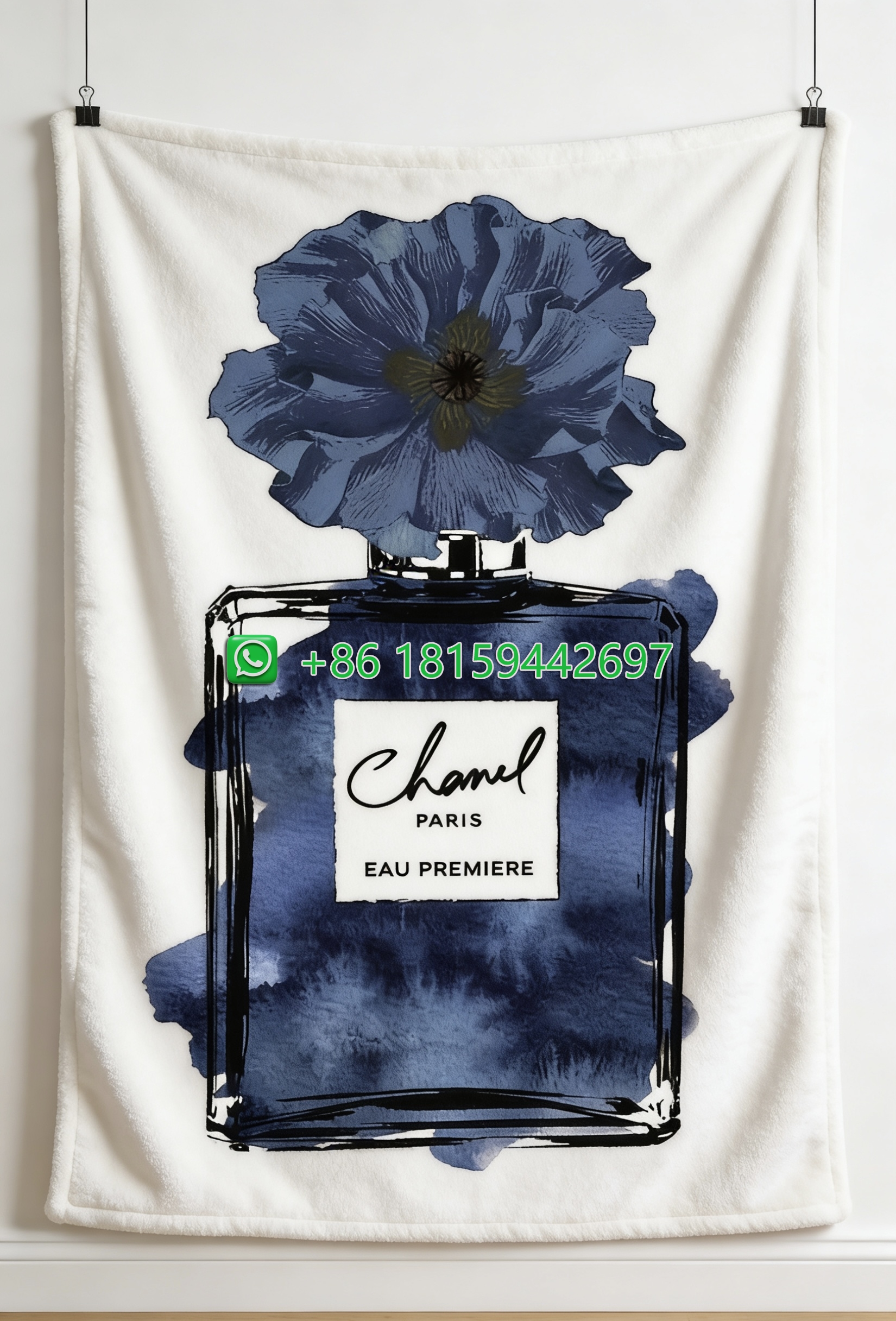 Chanel Throw Blankets